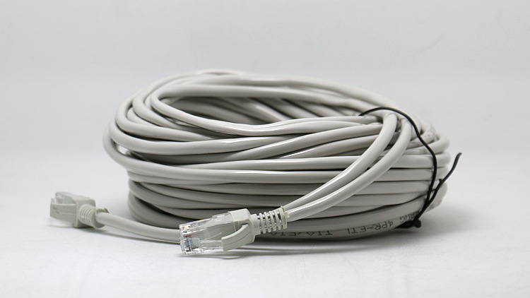 20米 RJ45接口百兆CAT5e超五類成品線——網絡攝像機專用網線價格、廠家與選購指南